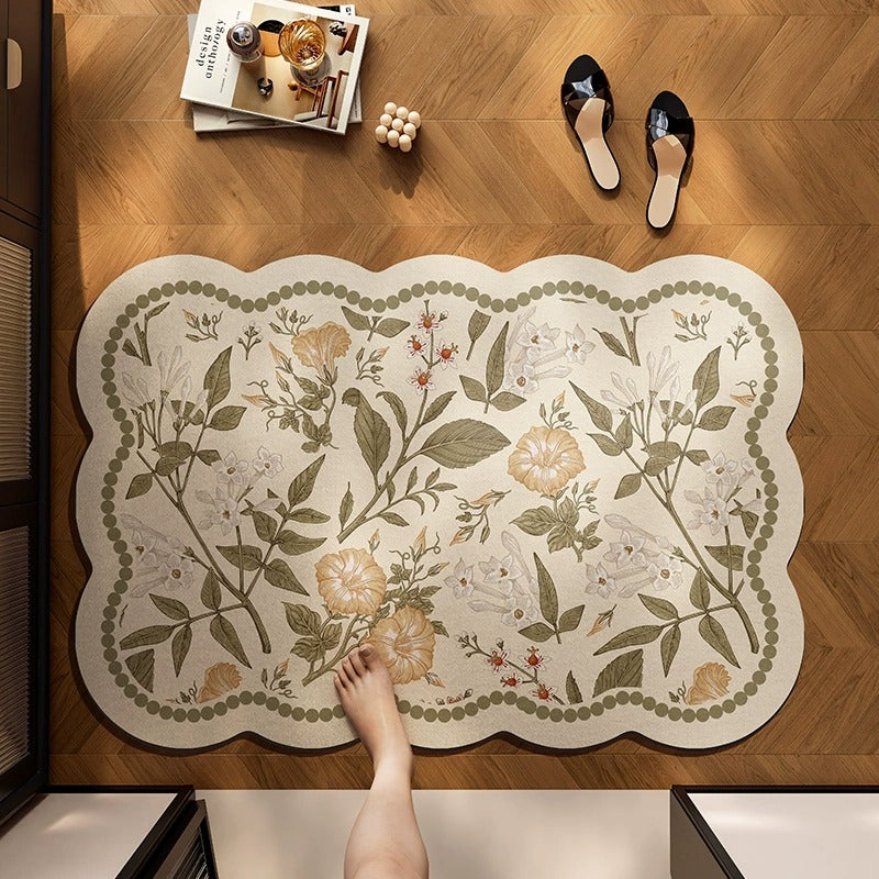 Stone Bath Mat Diatomaceous Earth Non-Slip