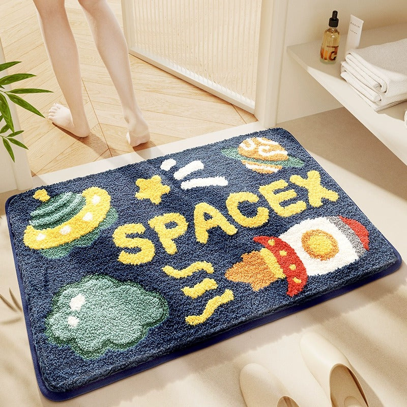 Bathroom Mat Absorbent Non-Slip | SouthCaf Soft Floor Rug