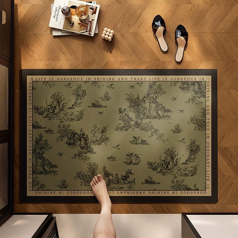 Stone Bath Mat Diatomaceous Earth Non-Slip