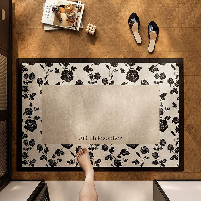 Stone Bath Mat Diatomaceous Earth Non-Slip