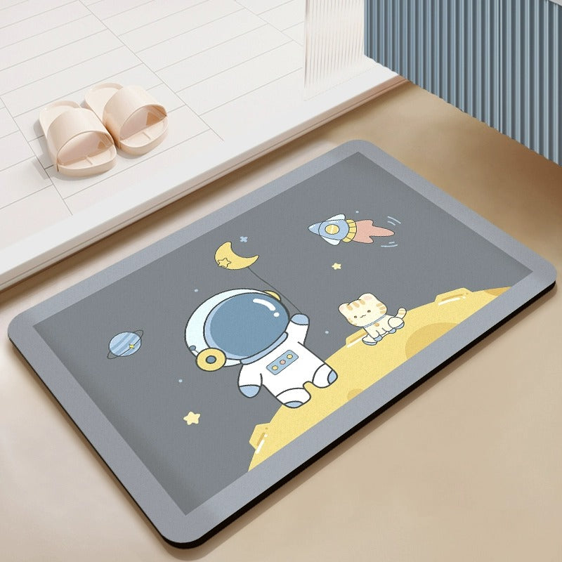 Bathroom Rugs Non-Slip Absorbent Bath Mat